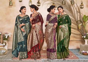 Janki Silk By Sangam Prints Traditional Wear Saree Collection